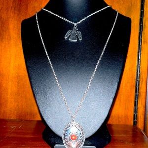 Lot of 2 Paparazzi necklaces with earrings